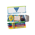 4 Pack Police Safety Crayons - Imprinted